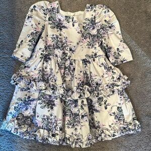 Janie and Jack floral dress size 4